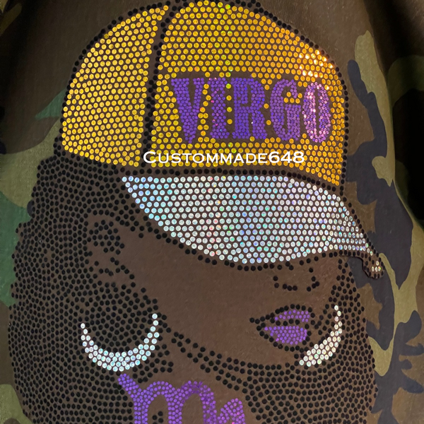 RHINESTONE PATCH CAMO JACKET (PRE-ORDER)